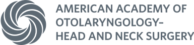 american academy of otolaryngology-head and neck surgery logo
